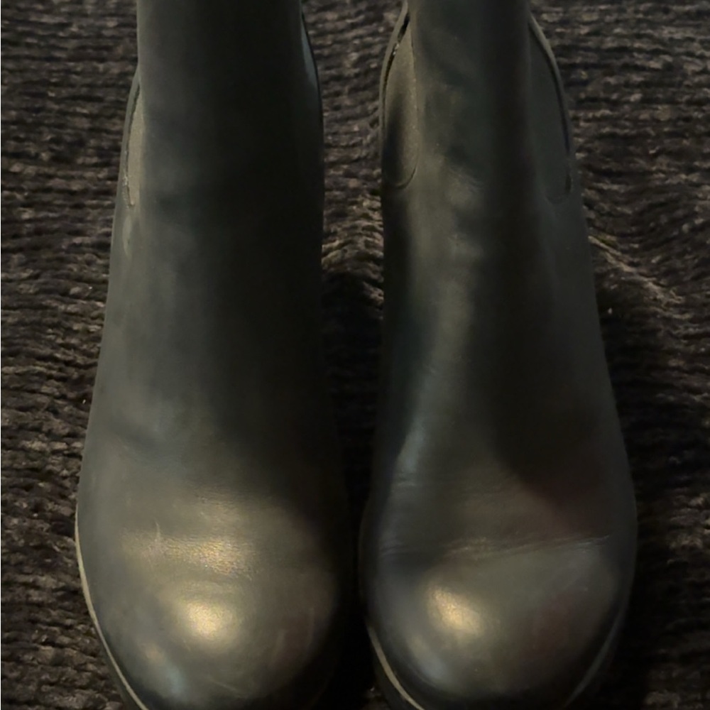 Crown Vintage Black Ankle Booties